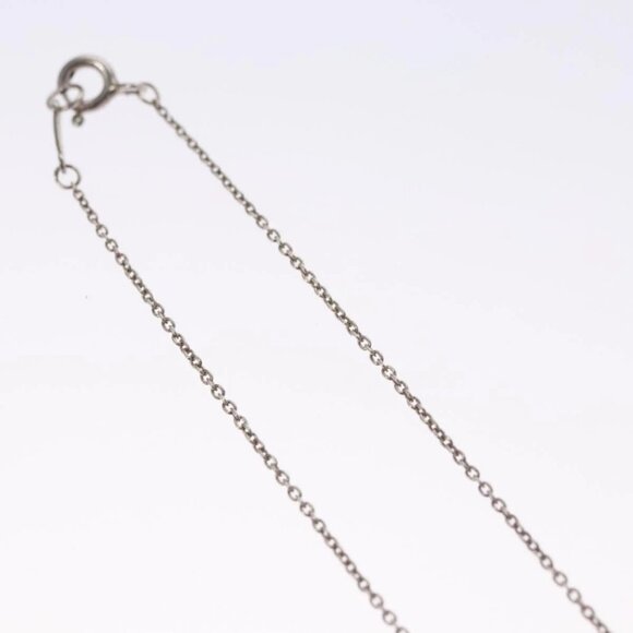 TIFFANY&Co. Double Loop Necklace Ag925 Silver Auth am7913 - Picture 15 of 16